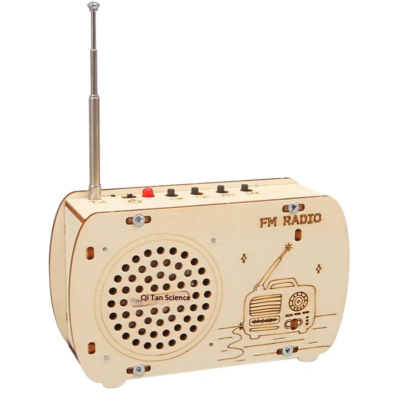 Diy Electronics Projects For Kids - 【xxx】DIY Wooden FM Radio Kit Vintage