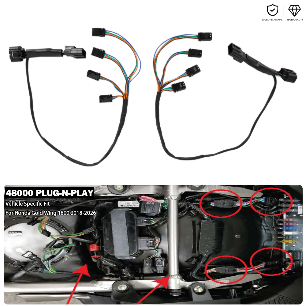 Led Assortment Kit - 48000 Plug-n-Play Installations 4XP Cable Harness