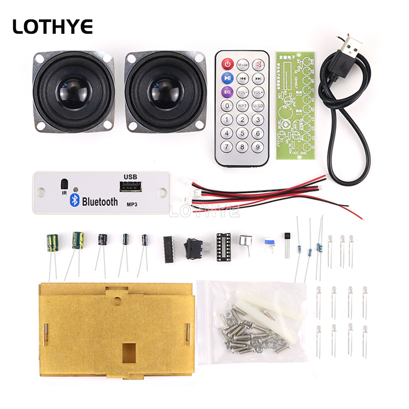 Diy Electronics For Beginners - Mini Amplifier Audio Bluetooth 3W*2 Speaker