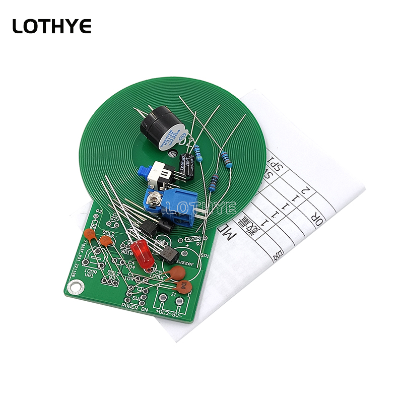 Diy Electronics For Beginners - DC 3V-5V Metal Detector Kit DIY