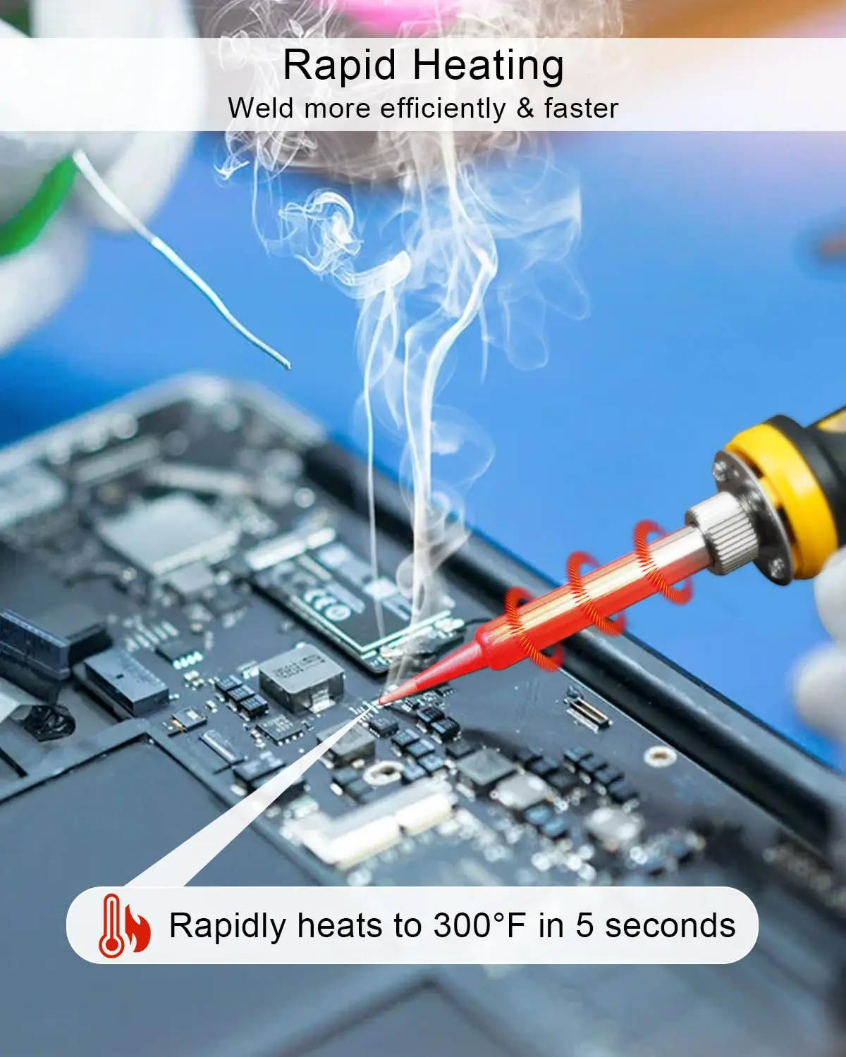 Portable Soldering Iron Kit Co - огляд і ціна Diy Electronics Tool Kit