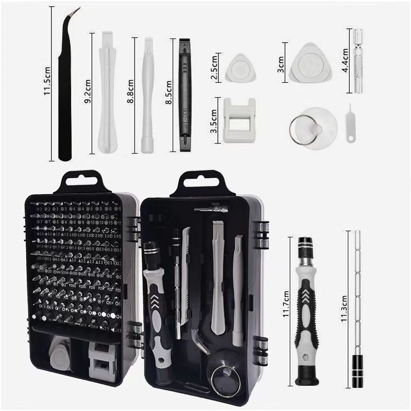 115 IN 1 Precision Magnetic Sc - огляд і ціна Diy Electronics Repair
