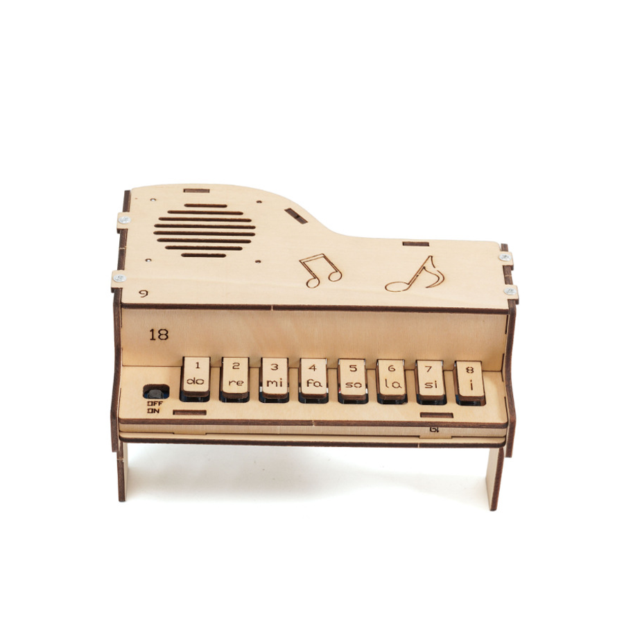 DIY Wooden Electronic Piano Mo - огляд і ціна Diy Electronics Toys