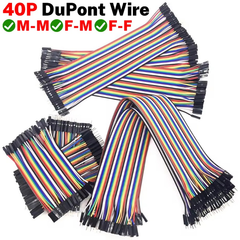40Pin Dupont Cable Ribbon Jump - огляд і ціна Breadboard Jumper Wire