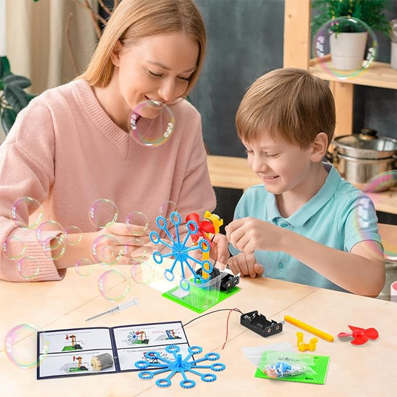 6 Set Robotics Kit Science Exp - огляд і ціна Diy Electronics Toys