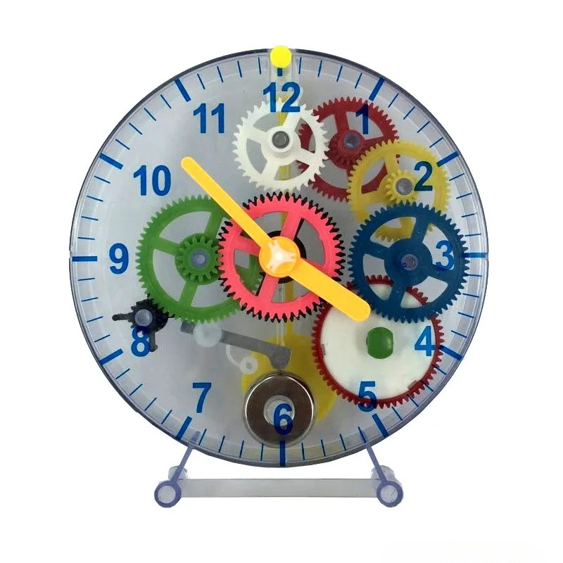 DIY Assembled Clockwork Clock  - огляд і ціна Diy Electronics Toys