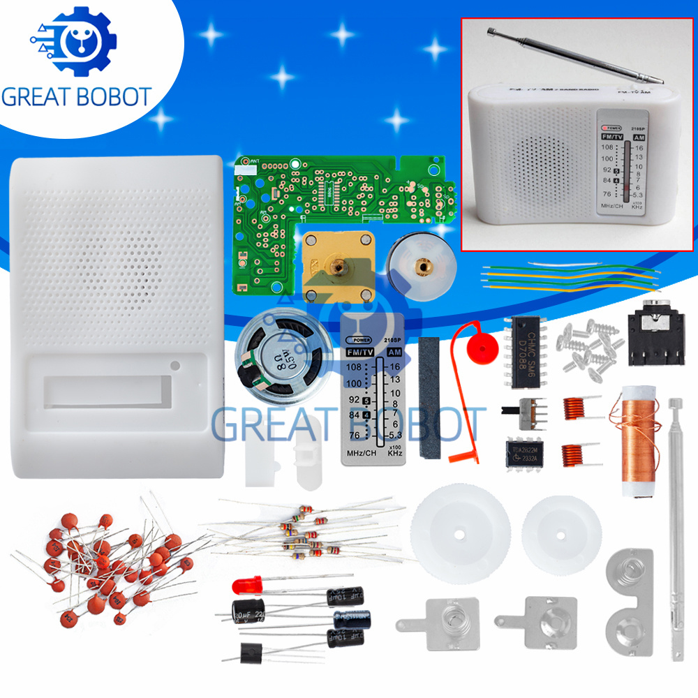 BS 1 Set AM/FM Stereo Radio DI - огляд і ціна Diy Electronics Websites