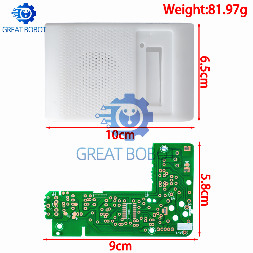 BS 1 Set AM/FM Stereo Radio DI - огляд і ціна Diy Electronics Websites