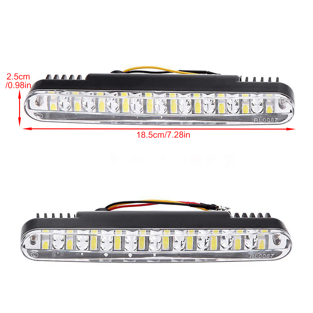 AQTQAQ 2Pcs/Set 12V Car 30 LED - огляд і ціна Led Assortment Kit