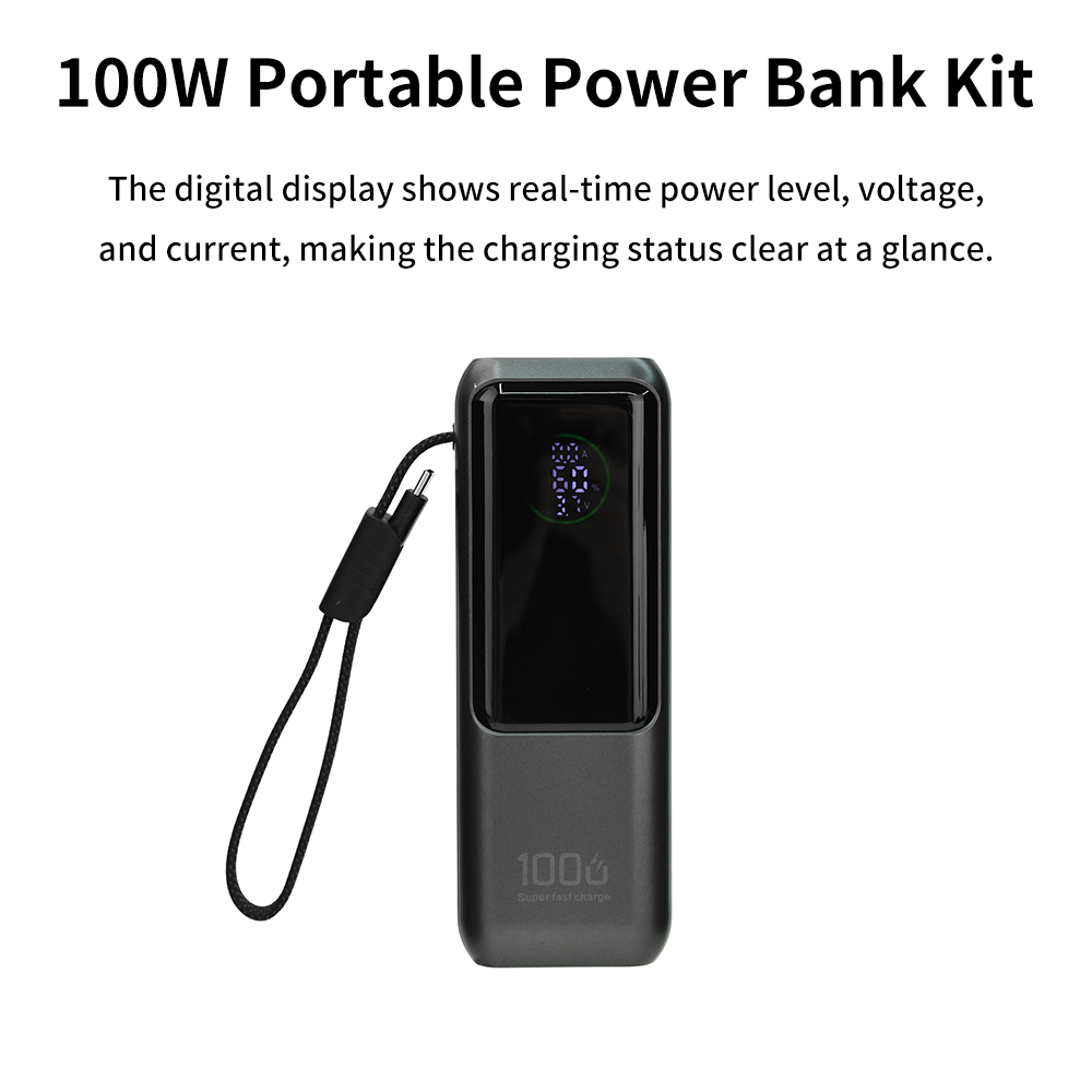 PD 100W Fast Charging Power Ba - огляд і ціна Diy Electronics Project