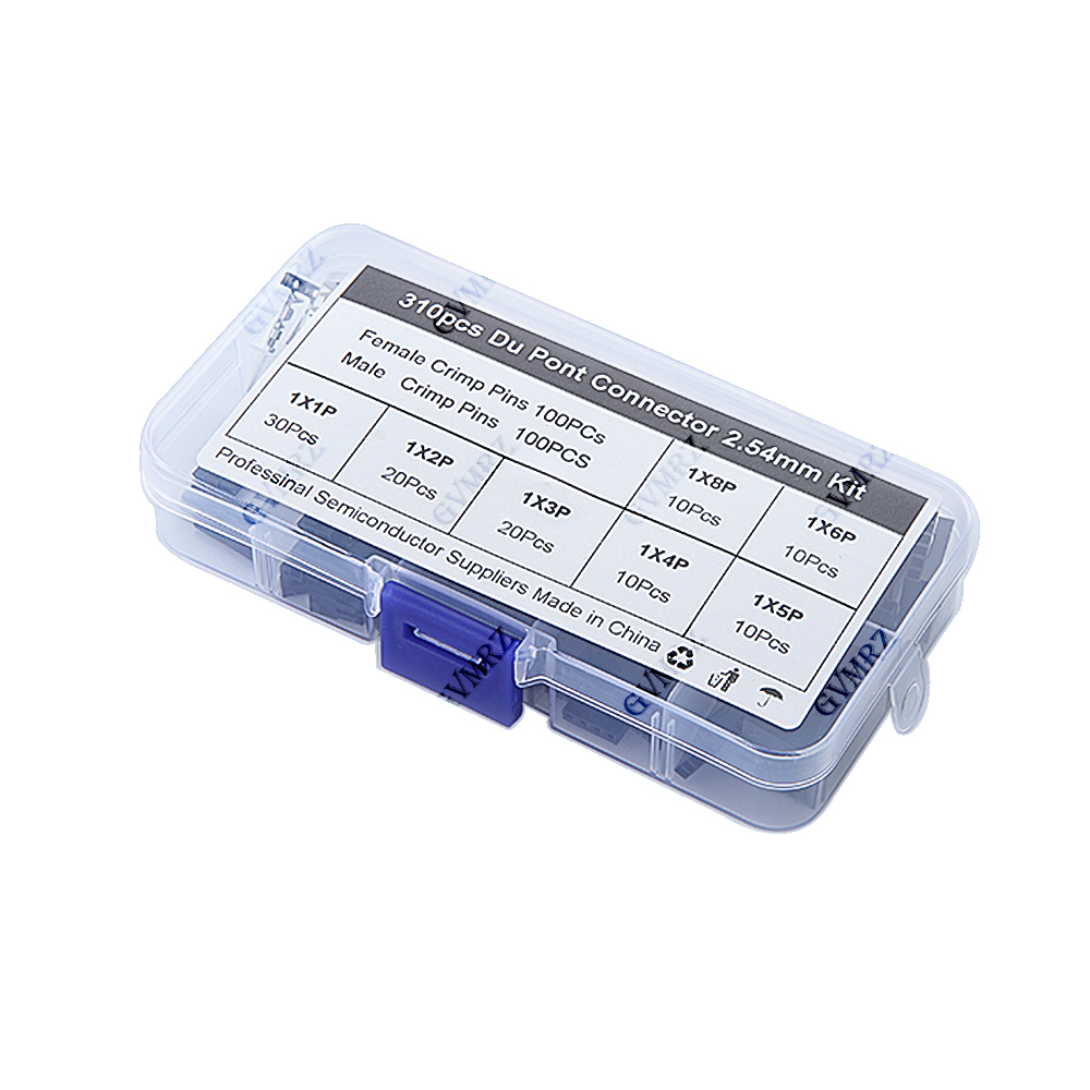 310PCS/BOX 2.54mm Male+Female  - огляд і ціна Diy Electronics For Beginners
