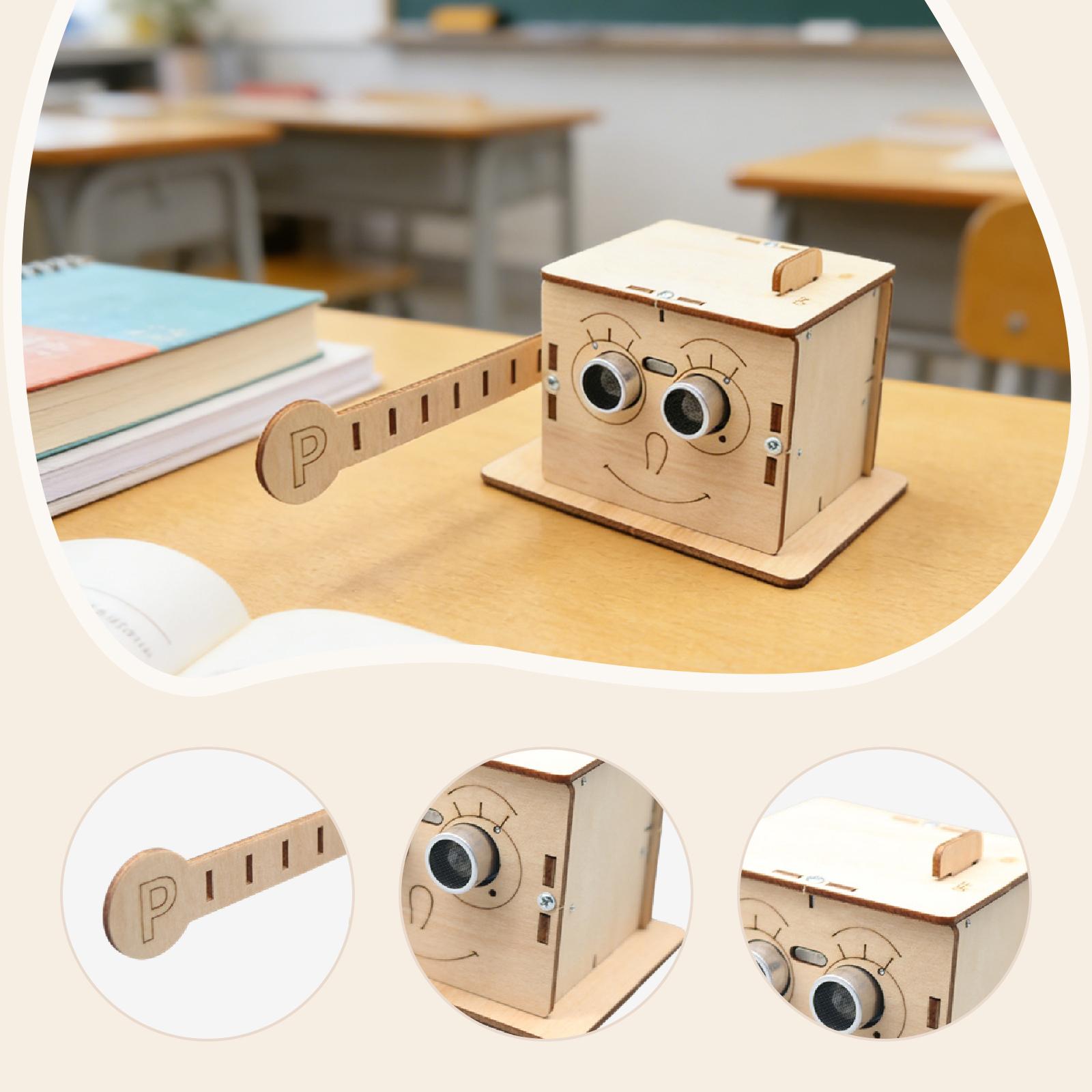 Wooden Toy Kit Smart Barrier G - огляд і ціна Diy Electronics Toys