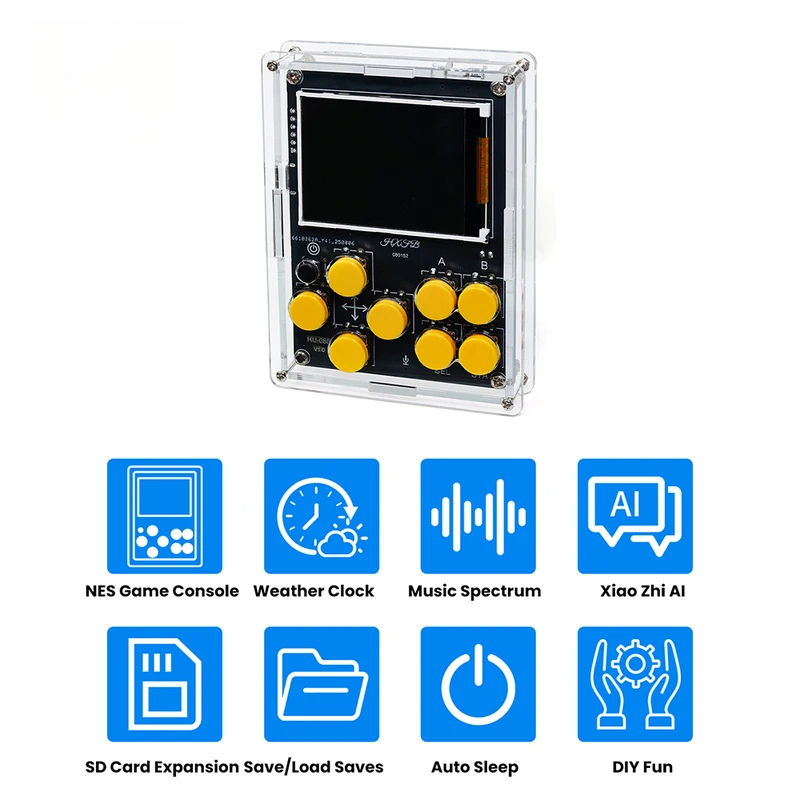 Handheld DIY Kit Game Console  - огляд і ціна Diy Electronics Game