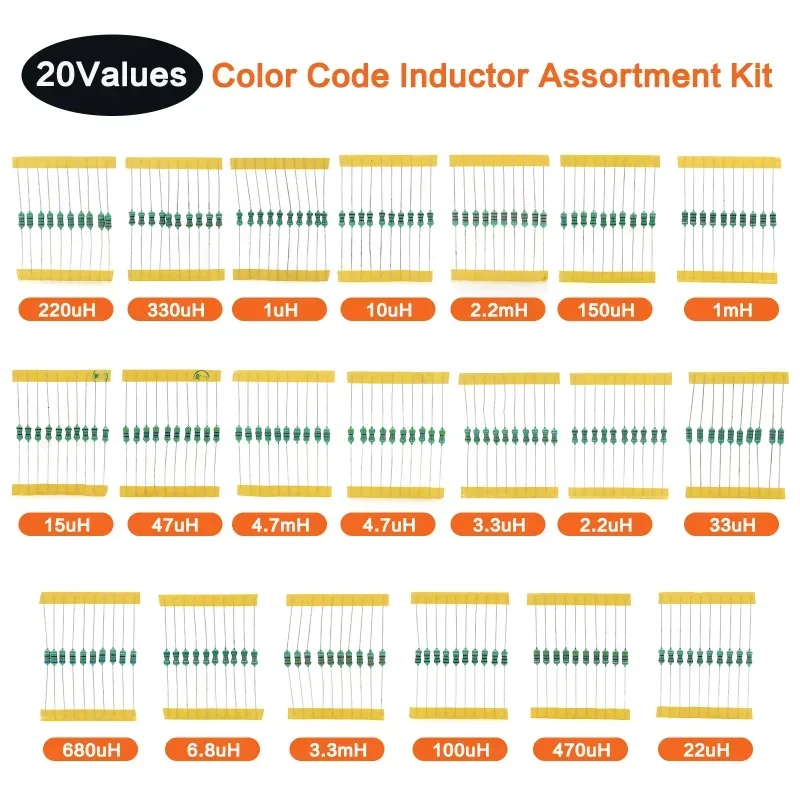 200pcs 1/2W 0410 Color Ring In - огляд і ціна Diy Electronics For Beginners