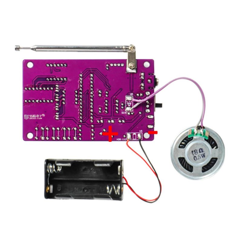 DIY FM Radio Electronic Kit 87 - огляд і ціна Diy Electronics Project