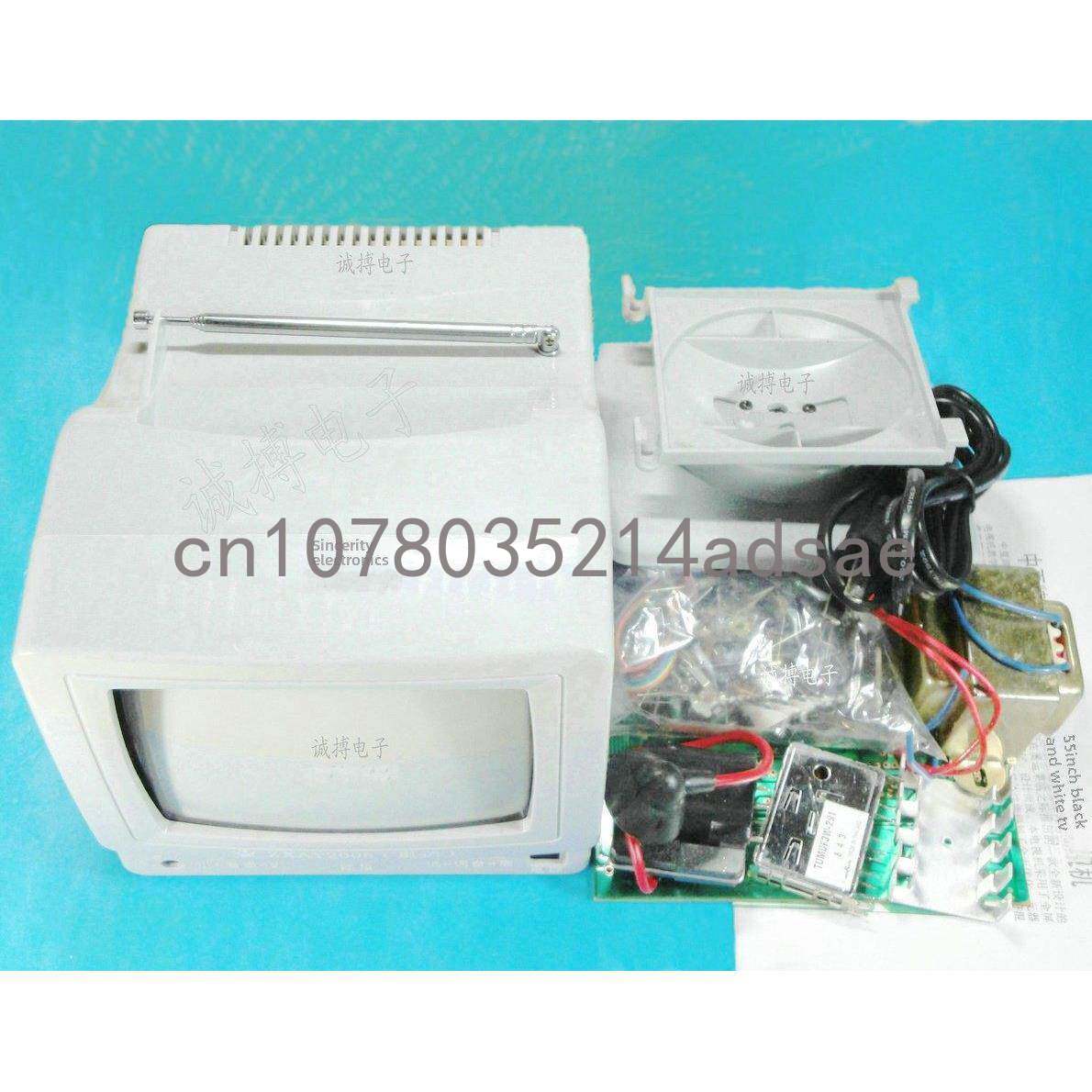 5.5 Inch Black & White TV Main - огляд і ціна Diy Electronics Project