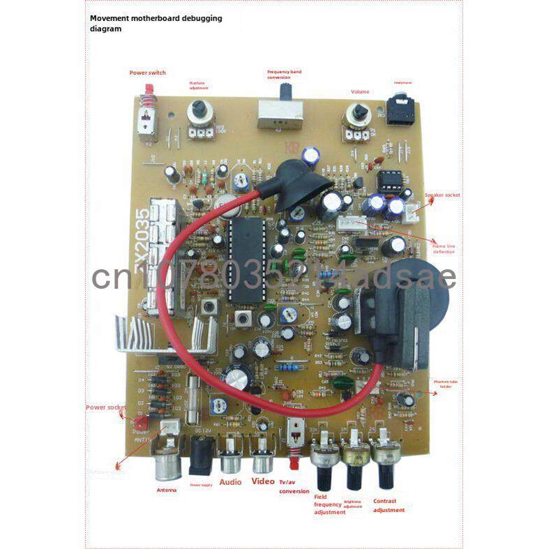 5.5 Inch Black & White TV Main - огляд і ціна Diy Electronics Project