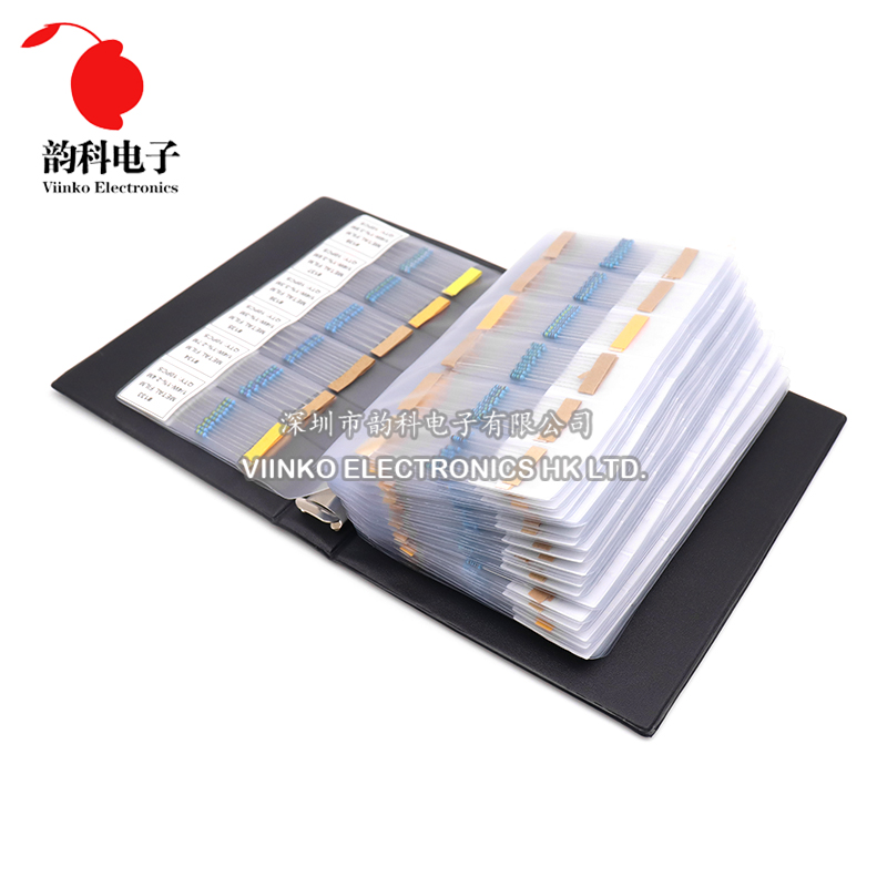 0.25W 122/130/140/158Values 1R - огляд і ціна Resistor Kit 1 4W