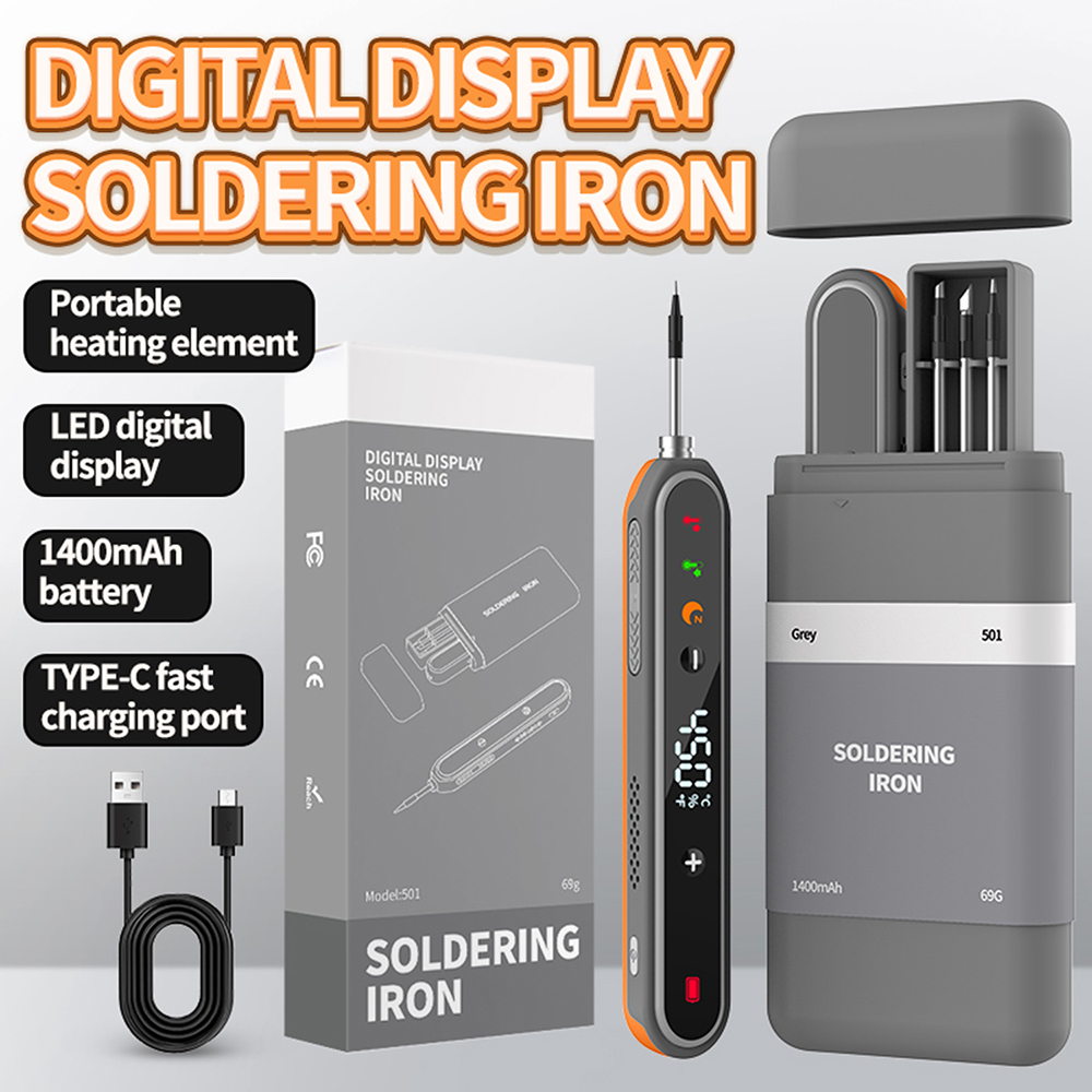 USB Smart Soldering Iron Tempe - огляд і ціна Diy Electronics Bench