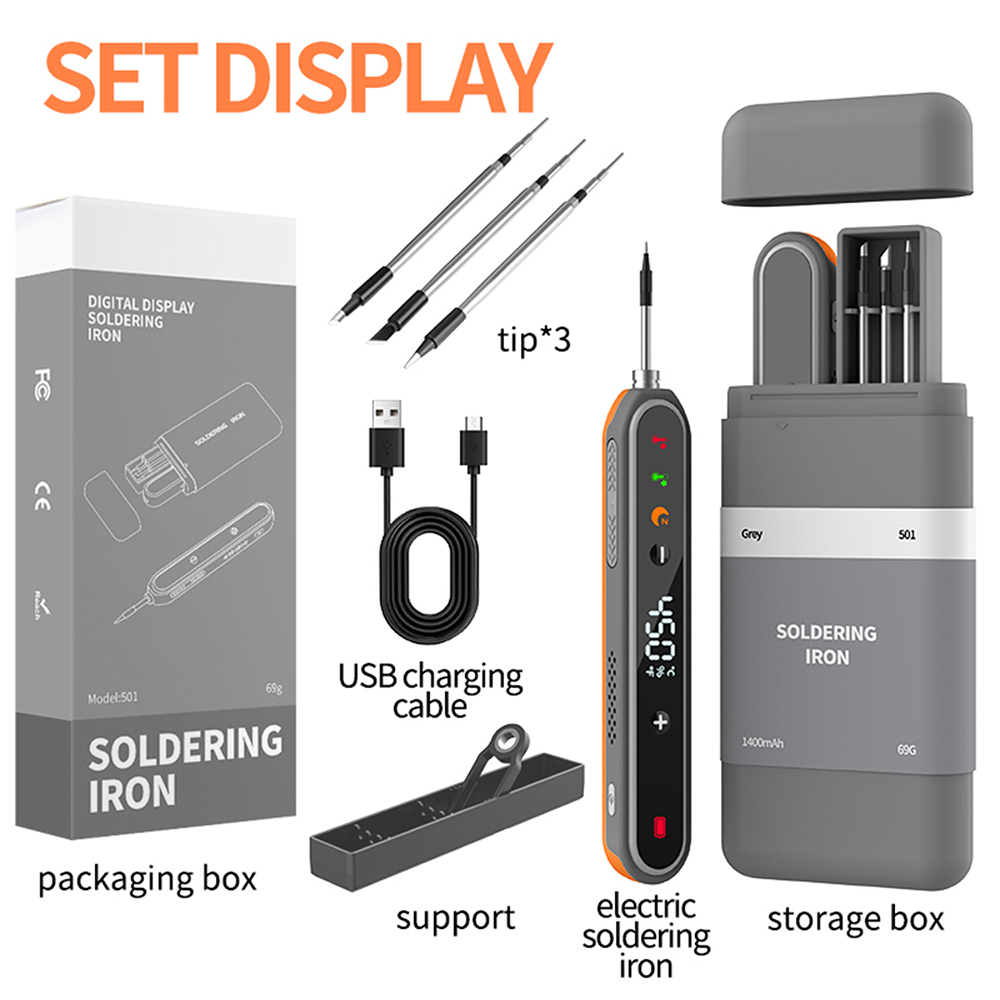 USB Smart Soldering Iron Tempe - огляд і ціна Diy Electronics Bench