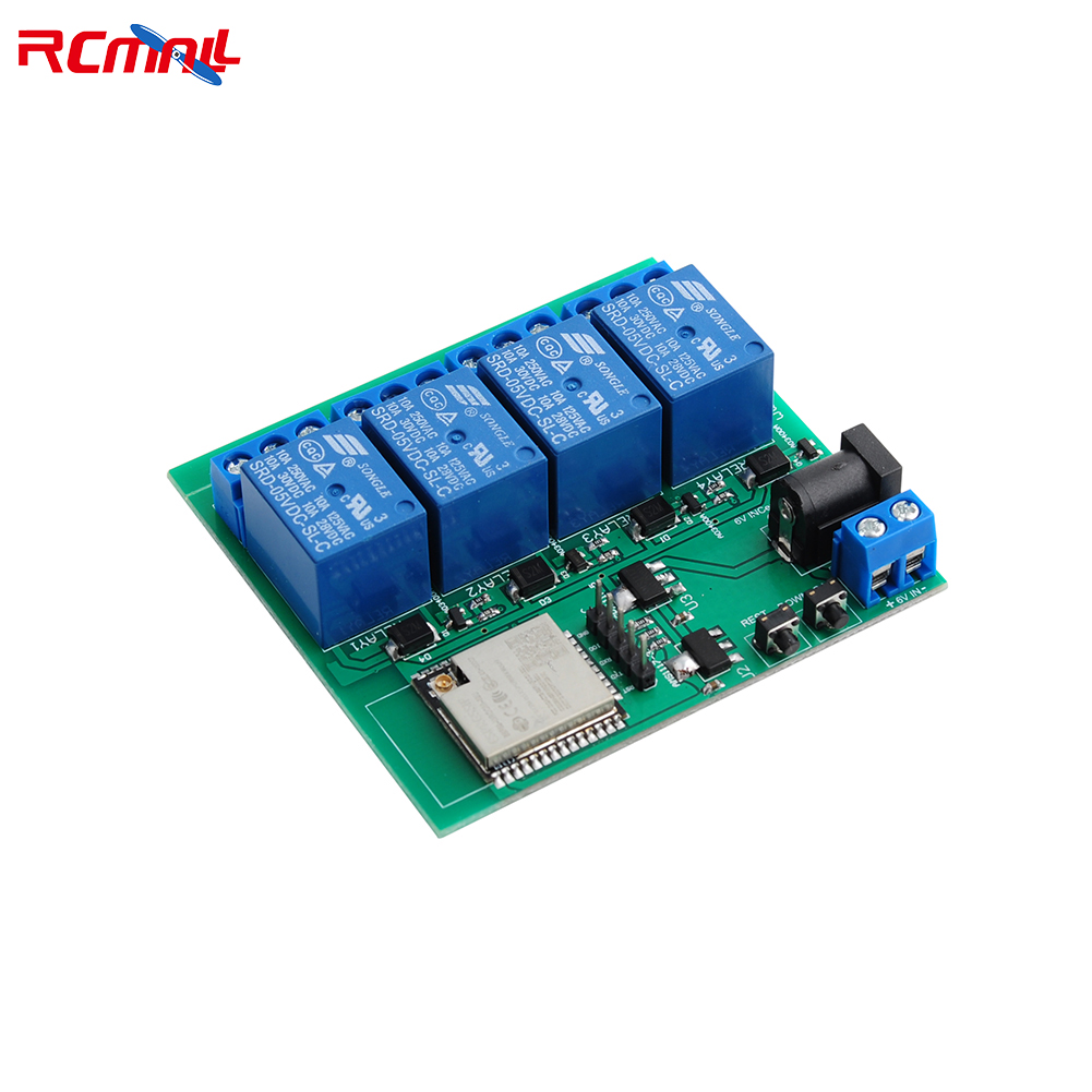 ESP32S 4CH Relay Module ESP32  - огляд і ціна Esp32 Wifi Bluetooth