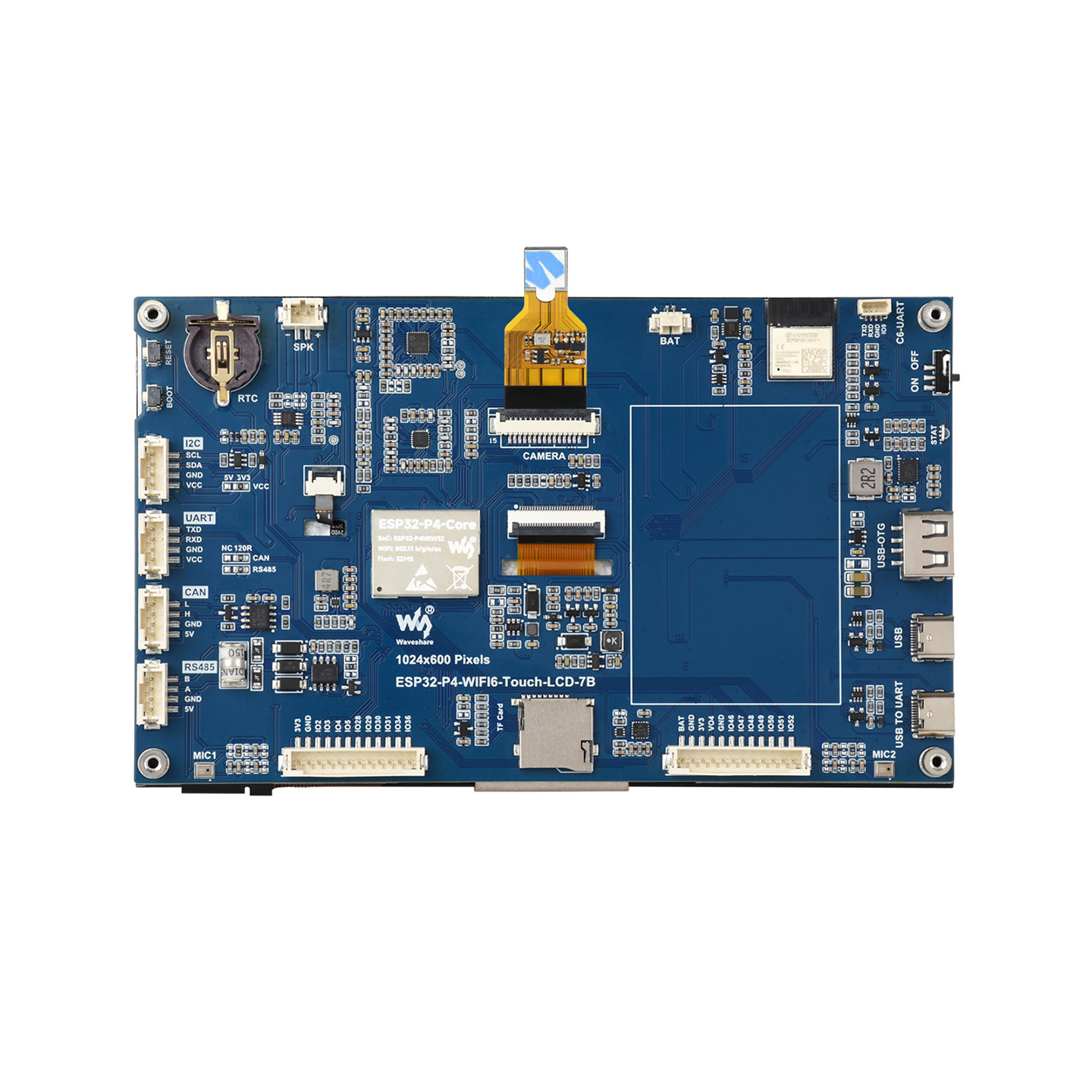 ESP32-P4 7-inch Touchscreen De - огляд і ціна Esp32 Wifi Bluetooth
