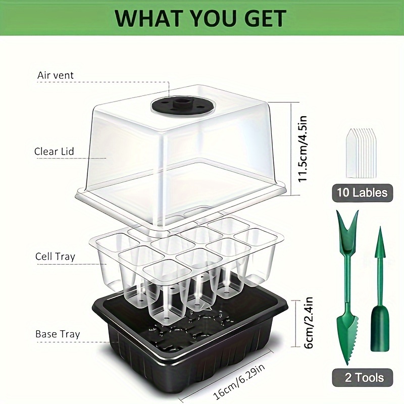 Seedling Starter Kit - 1/2/3 S - огляд і ціна Led Assortment Kit