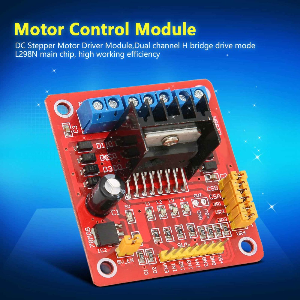 L298N Stepper Motor Driver Mod - огляд і ціна L298N Motor Driver