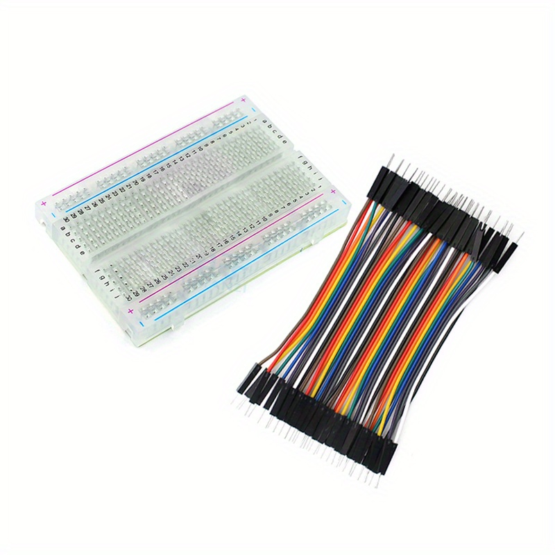 1pc 400 Point Transparent Mini - огляд і ціна Breadboard Jumper Wire