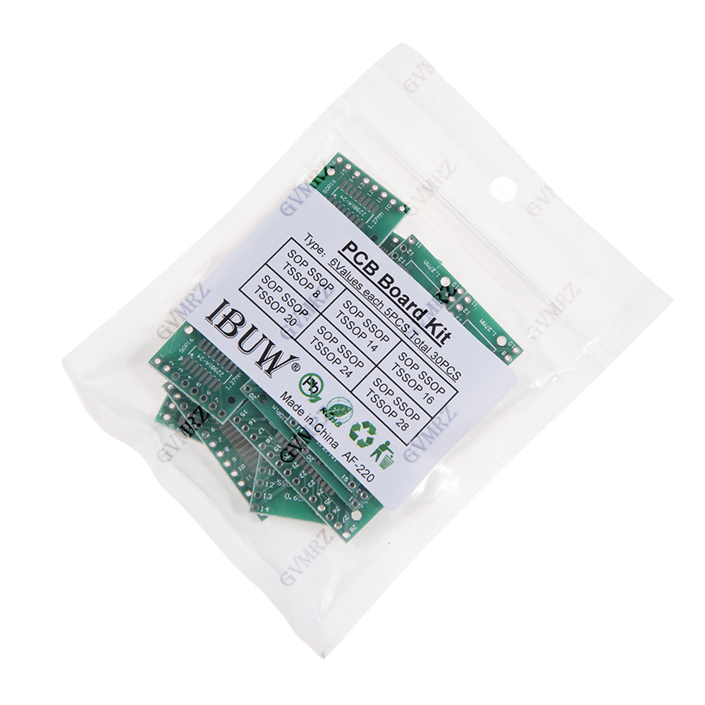 30PCS 6Values SOP SSOP TSSOP P - огляд і ціна Diy Electronics For Beginners