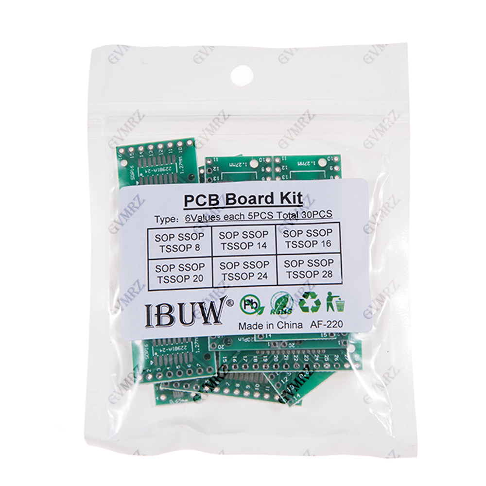 30PCS 6Values SOP SSOP TSSOP P - огляд і ціна Diy Electronics For Beginners