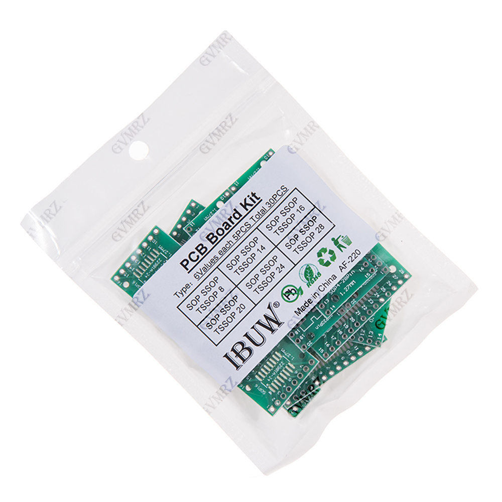 30PCS 6Values SOP SSOP TSSOP P - огляд і ціна Diy Electronics For Beginners