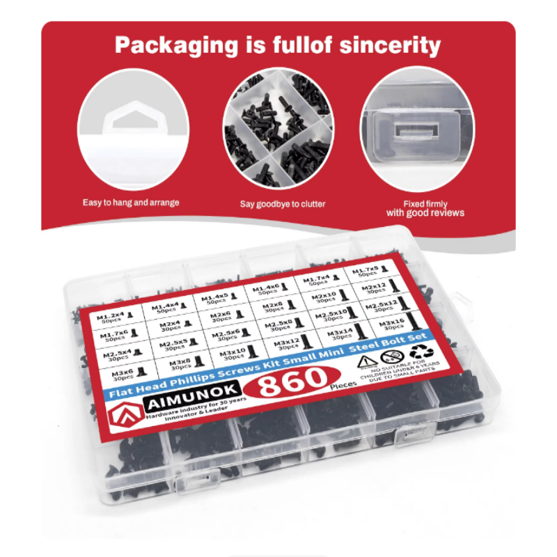 860PCS Small Screws Assortment - огляд і ціна Diy Electronics Repair