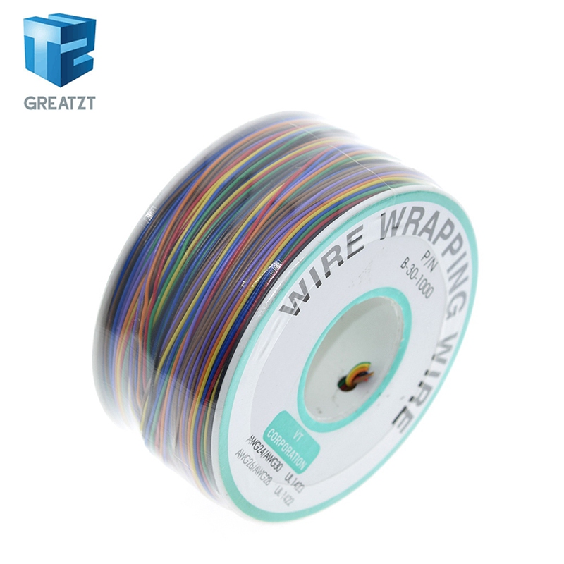 TZT Wrapping Wire 8 30AWG Insu - огляд і ціна Breadboard Jumper Wire