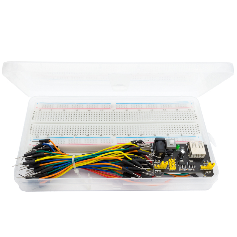 3.3V/5V MB102 Breadboard+ MB-1 - огляд і ціна Breadboard Jumper Wire