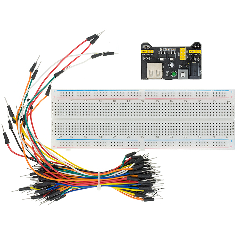 3.3V/5V MB102 Breadboard+ MB-1 - огляд і ціна Breadboard Jumper Wire
