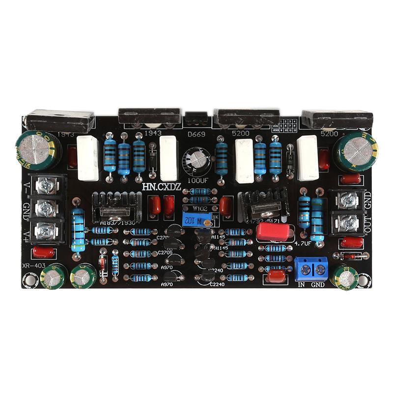 1PC 200W 1943 + 5200 High Mono - огляд і ціна Diy Electronics Toys