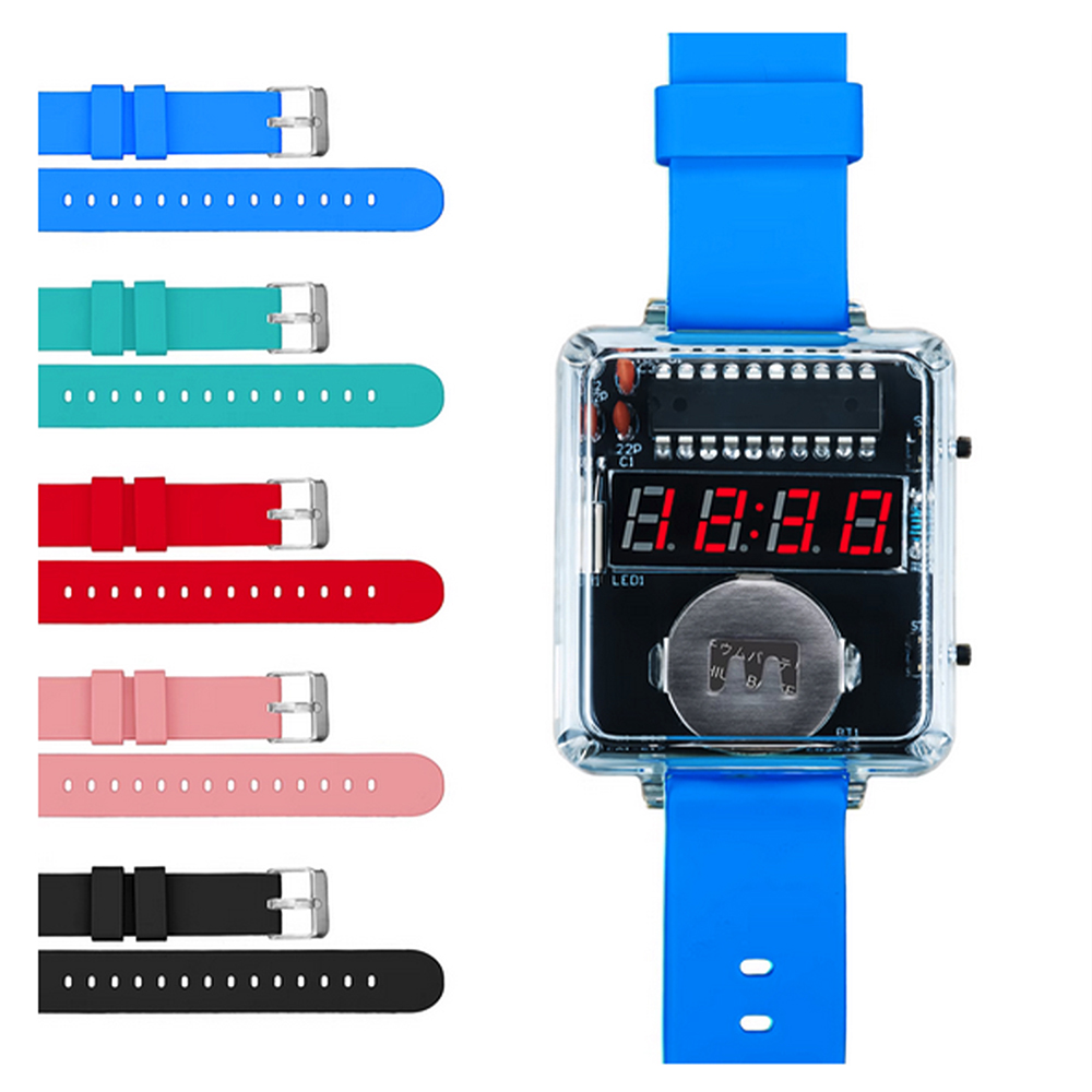 DIY Electronic Watch Kit 0.28' - огляд і ціна Diy Electronics Game